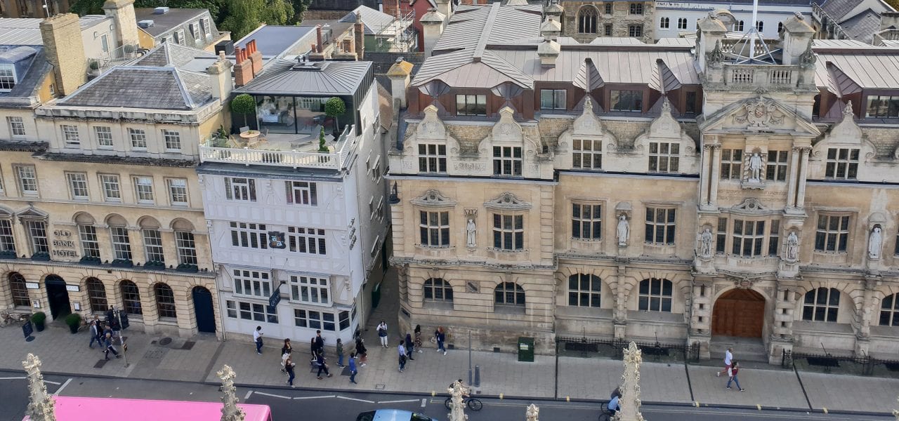 Oxford Media And Business School High Street Skyline Oxford