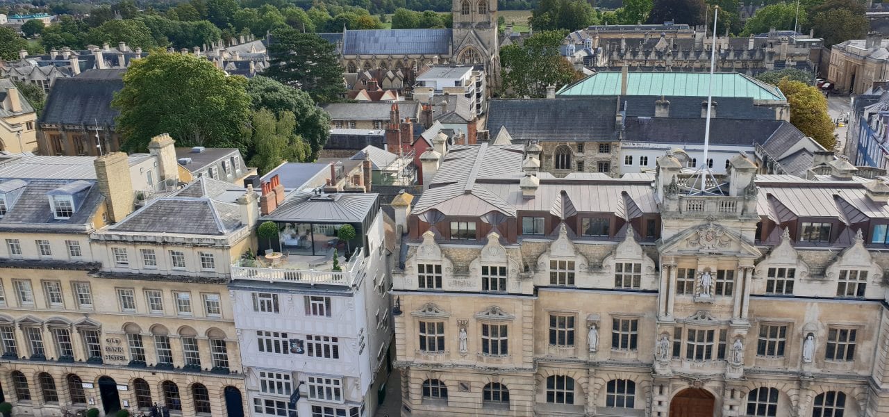 Oxford Media And Business School High Street Skyline Oxford